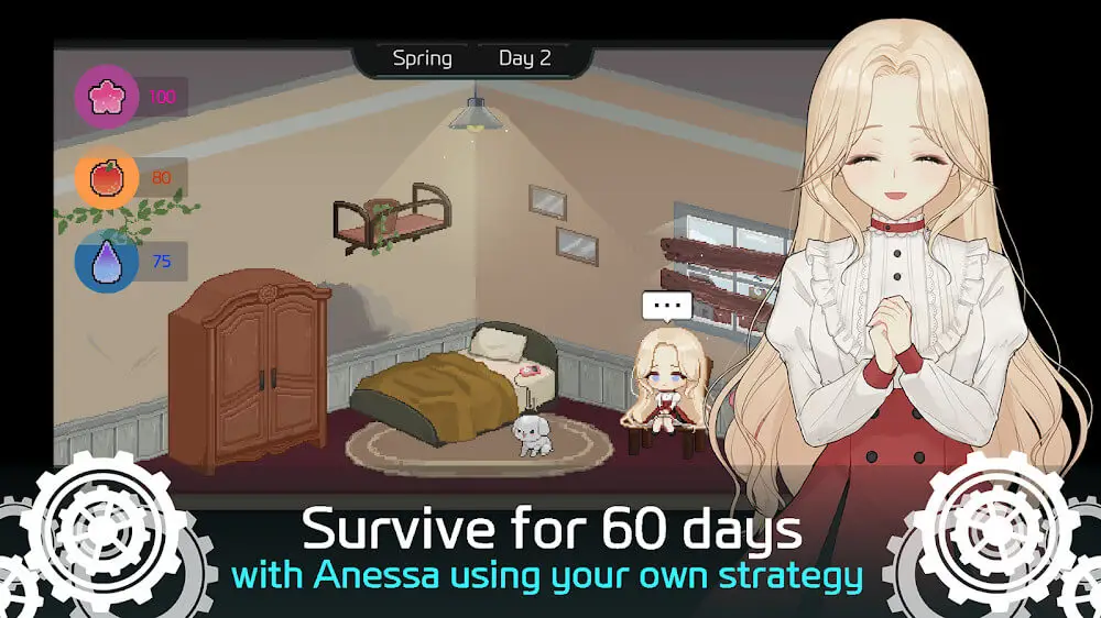 Screenshot of the ANESSA: Survival Story game