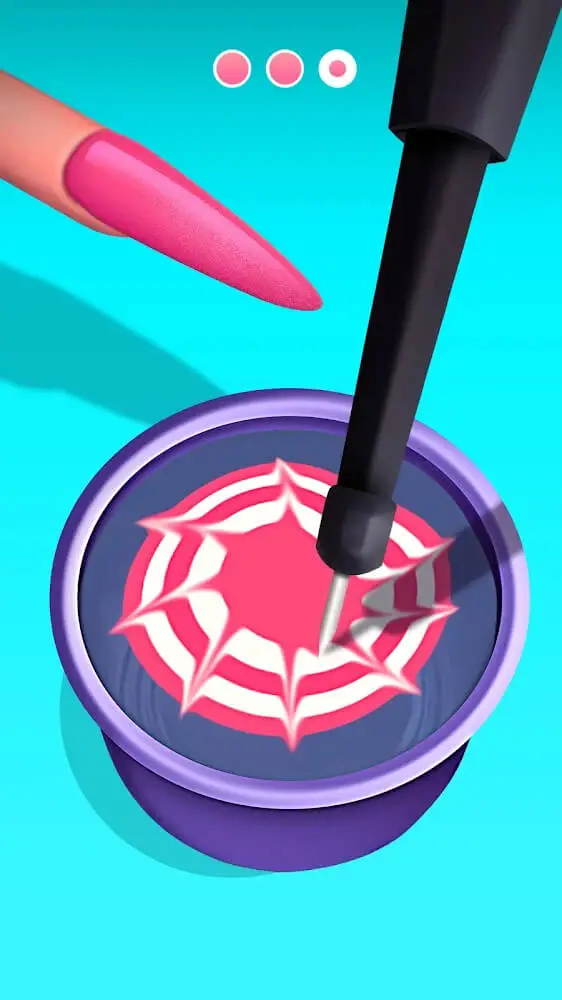 Screenshot of the Acrylic Nails! app