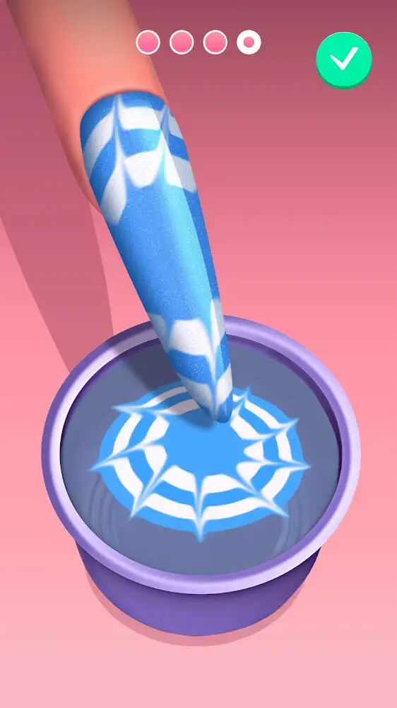 Screenshot of the Acrylic Nails! app