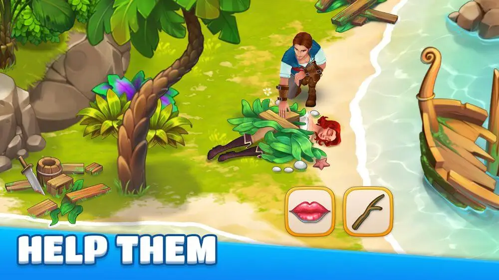 Screenshot of the Adventure Bay game