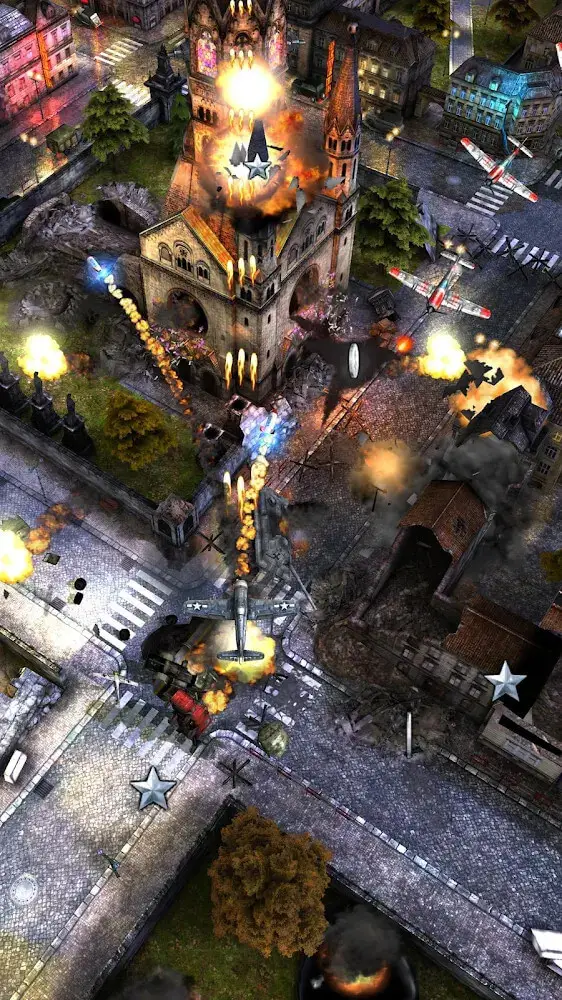 Screenshot of the AirAttack 2 app