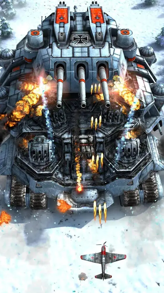 Screenshot of the AirAttack 2 app