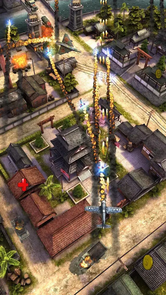 Screenshot of the AirAttack 2 app
