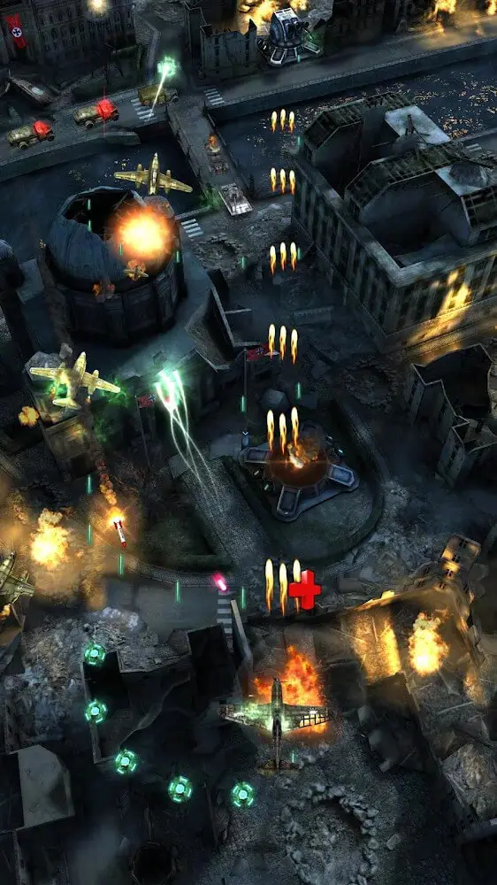 Screenshot of the AirAttack 2 app