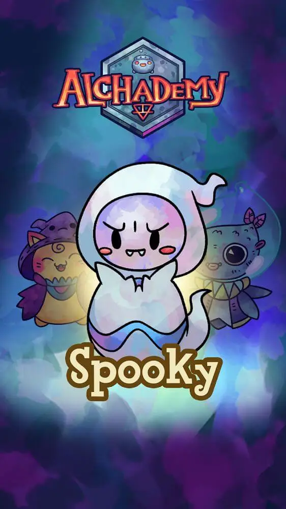 Screenshot of the Alchademy app