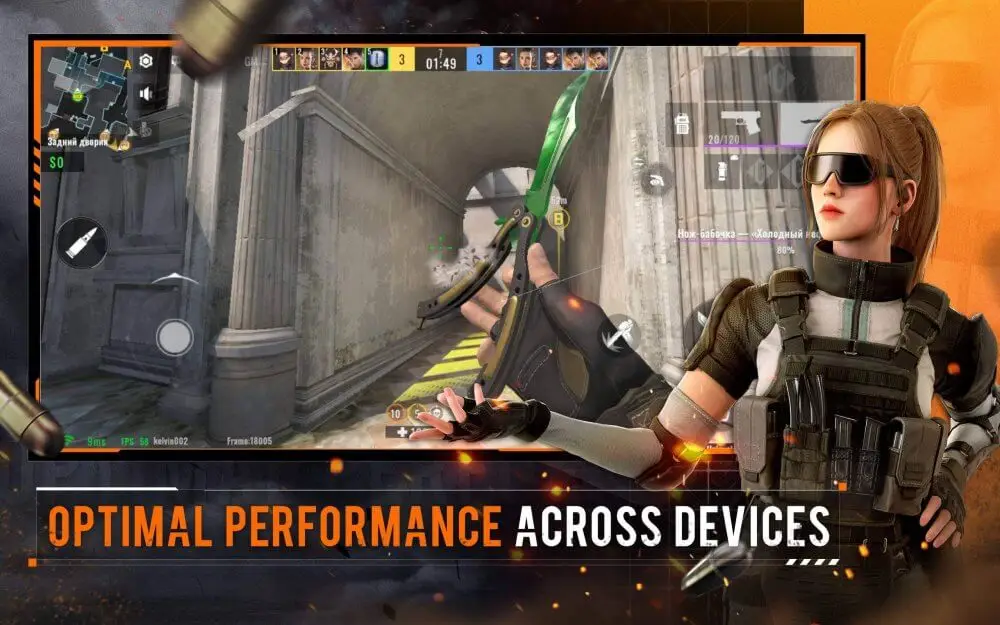 Screenshot of the Alpha Ace game