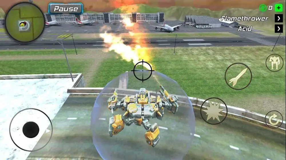 Screenshot of the Amazing Powerhero: New York Gangster game