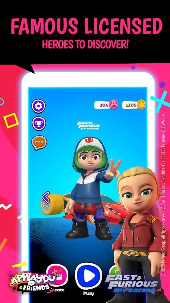Screenshot of the Applaydu & Friends app