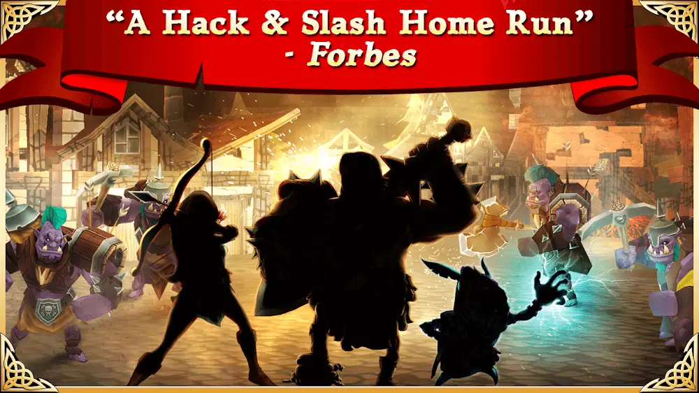 Screenshot of the Arcane Legends MMO game