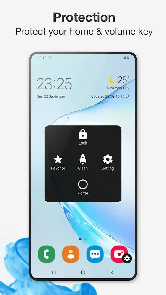 Screenshot of the Assistive Touch app