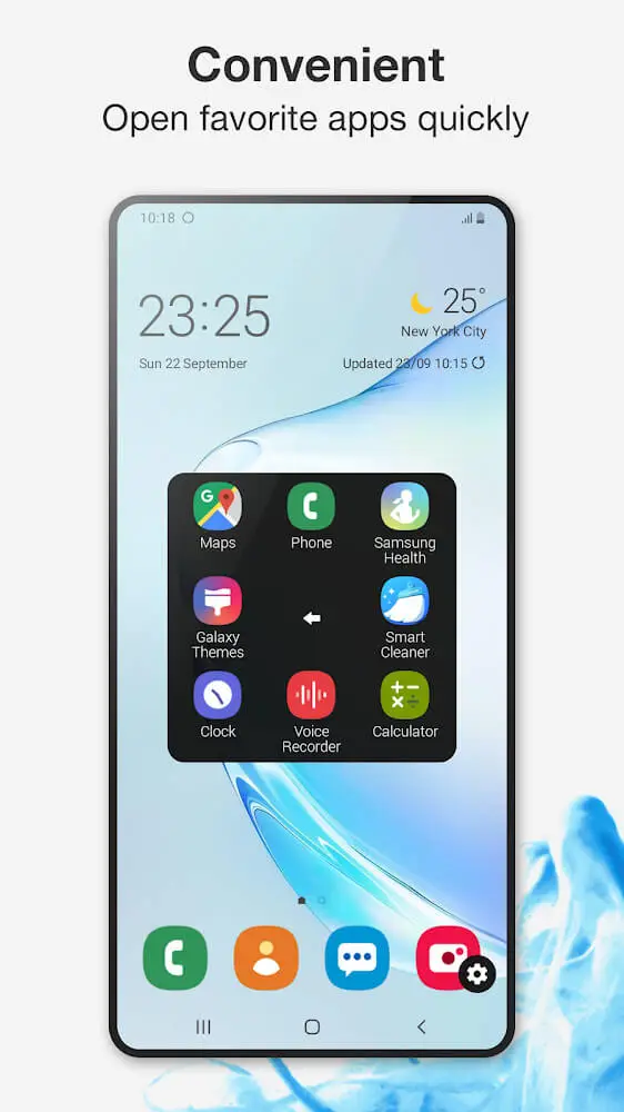 Screenshot of the Assistive Touch app