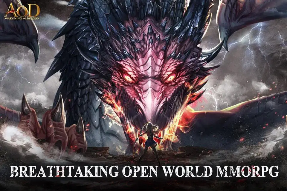 Screenshot of the Awakening of Dragon game