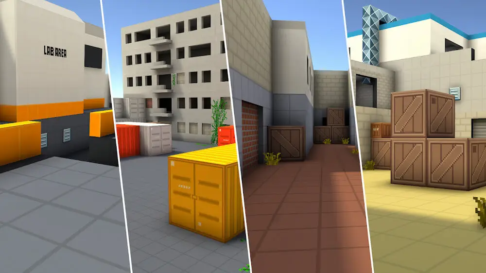 Screenshot of the BLOCKPOST Mobile game