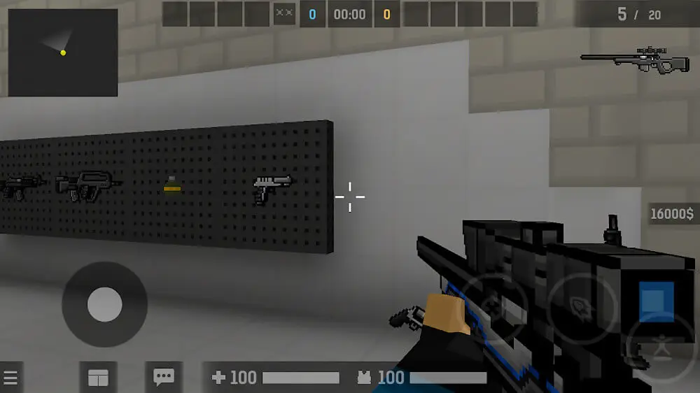 Screenshot of the BLOCKPOST Mobile game