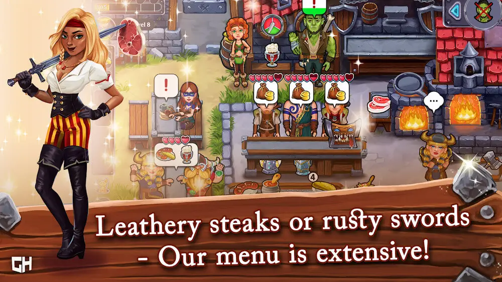 Screenshot of the Barbarous: Tavern Wars game