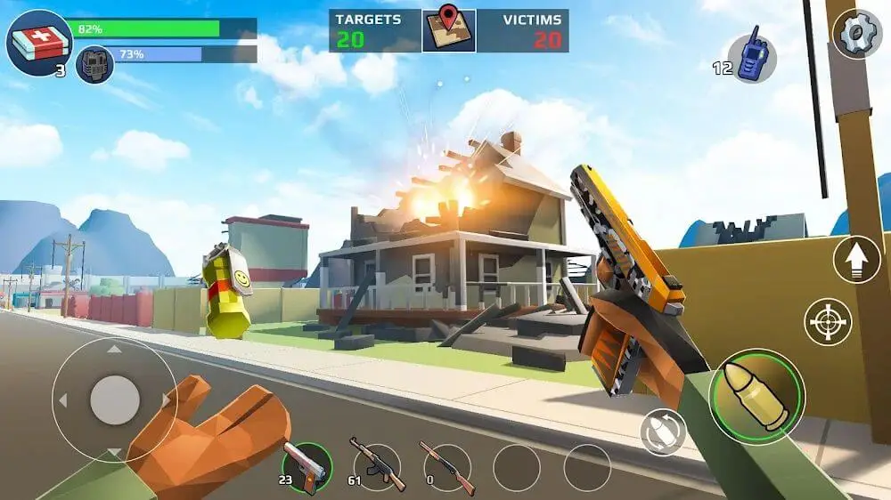 Screenshot of the Battle Royale: FPS Shooter game