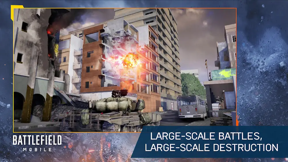 Screenshot of the Battlefield Mobile game