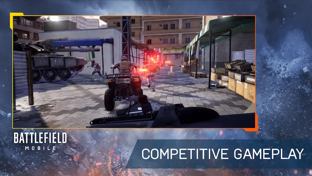 Screenshot of the Battlefield Mobile game