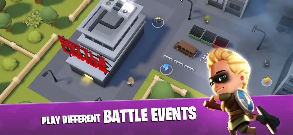 Screenshot of the Battlelands Royale game
