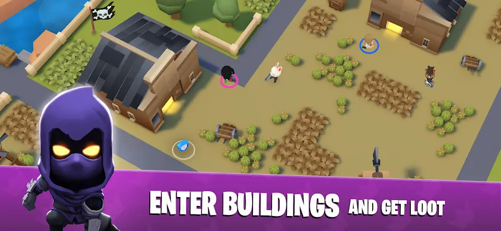 Screenshot of the Battlelands Royale game
