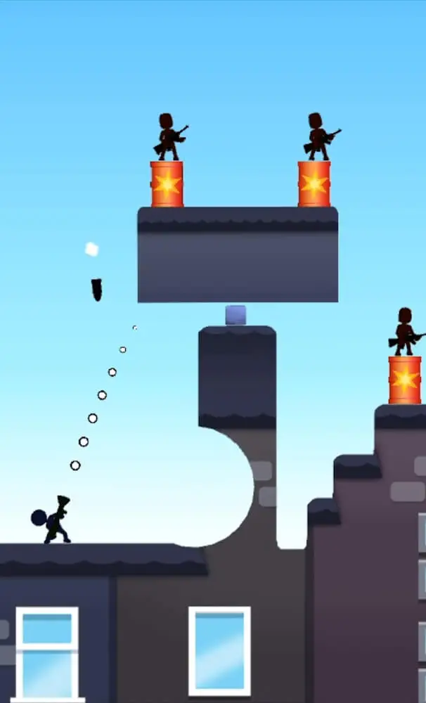 Screenshot of the Bazooka Boy app