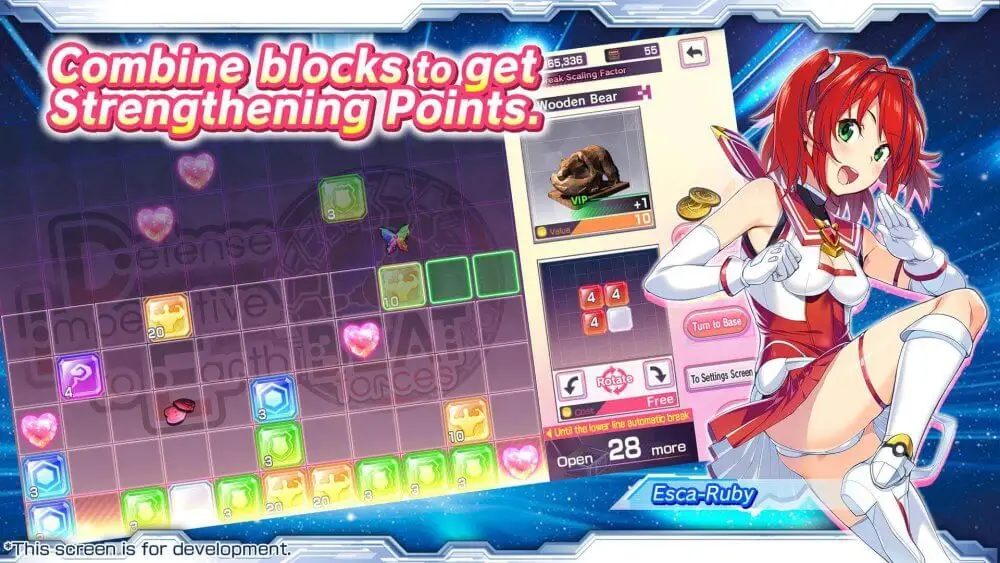 Screenshot of the Beat Wars Escalation Heroines game