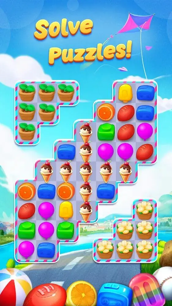 Screenshot of the Best Friends: Puzzle & Match app