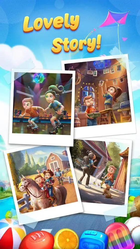 Screenshot of the Best Friends: Puzzle & Match app