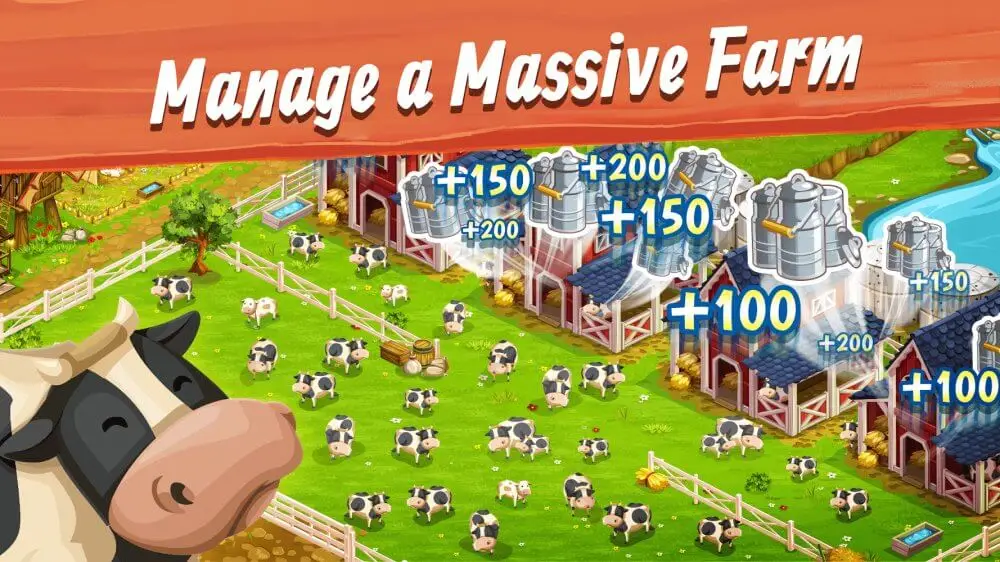 Screenshot of the Big Farm: Mobile Harvest game