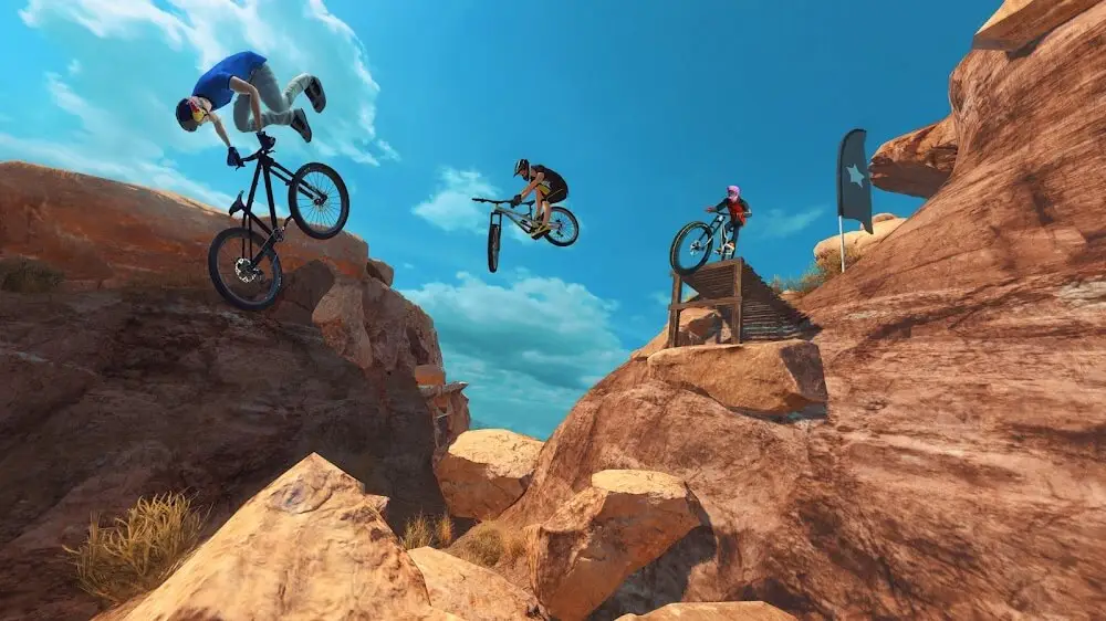Screenshot of the Bike Unchained 2 game