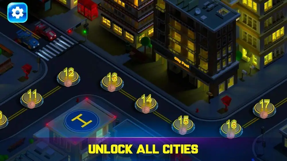 Screenshot of the Billiards Nation game