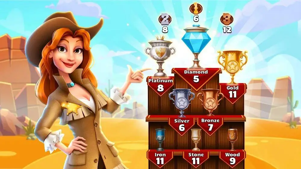 Screenshot of the Bingo Showdown game
