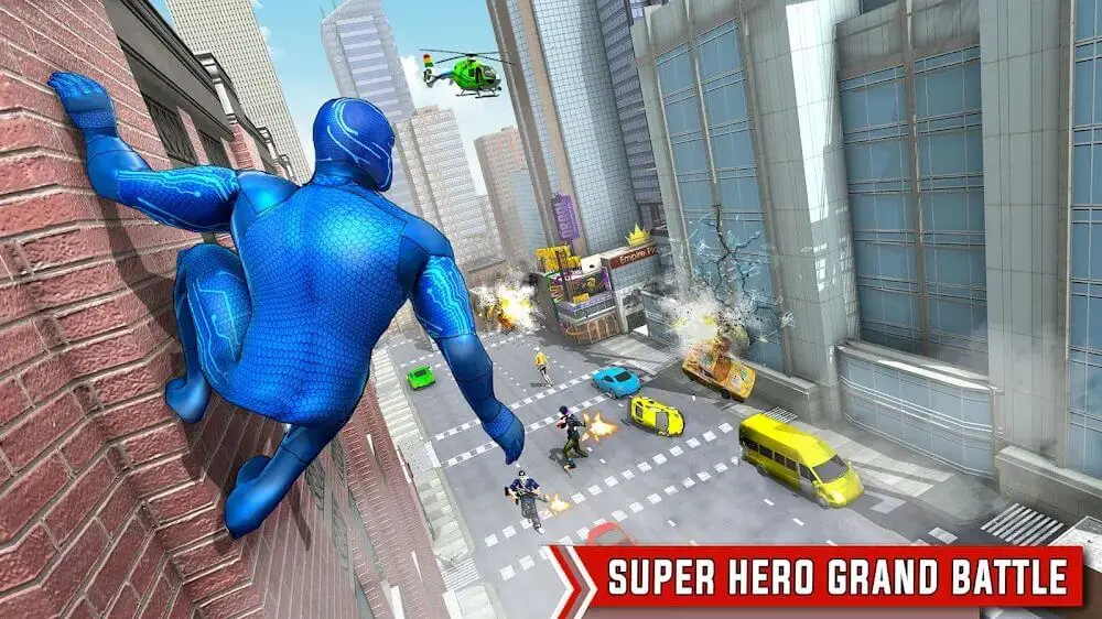 Screenshot of the Black Hole Hero Superhero Game game