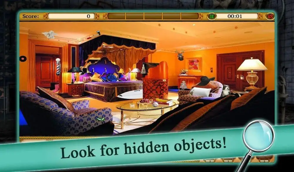 Screenshot of the Blackstone Mystery game