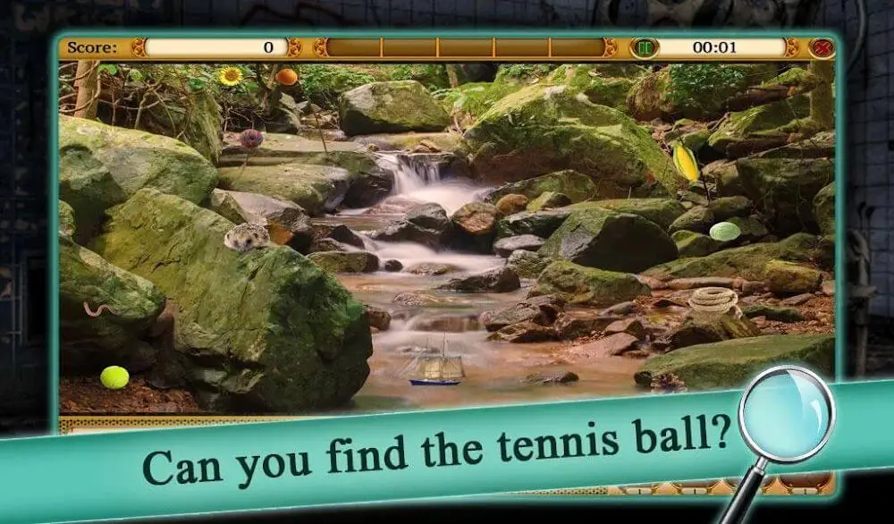 Screenshot of the Blackstone Mystery game