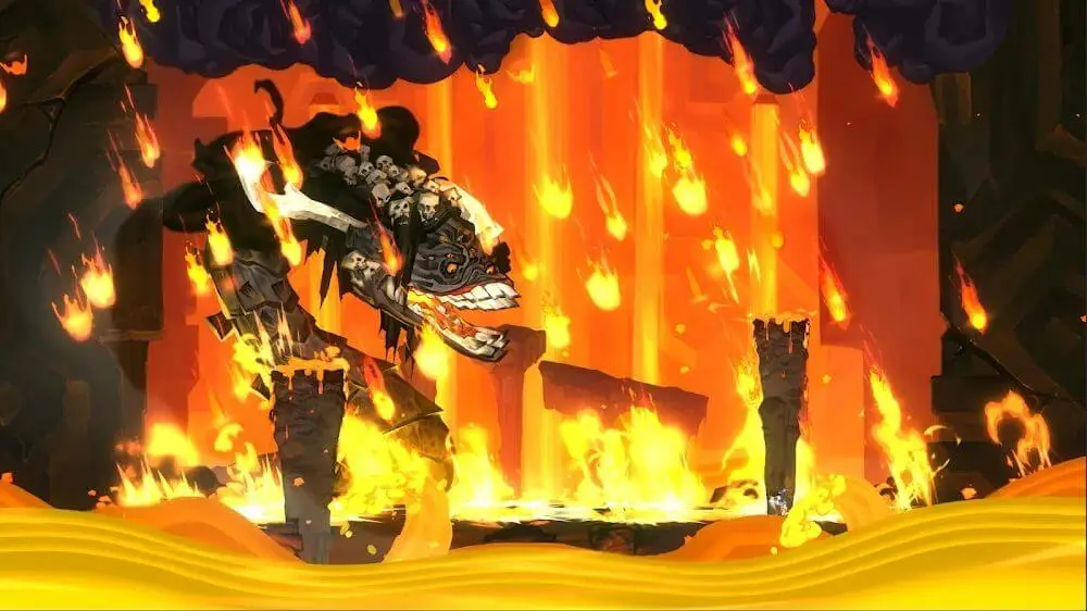 Screenshot of the Bladed Fury game