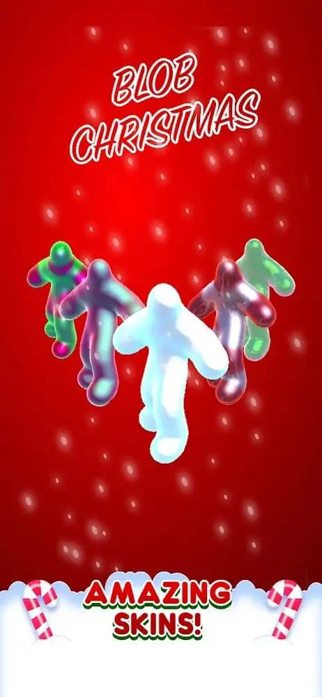 Screenshot of the Blob Runner 3D app