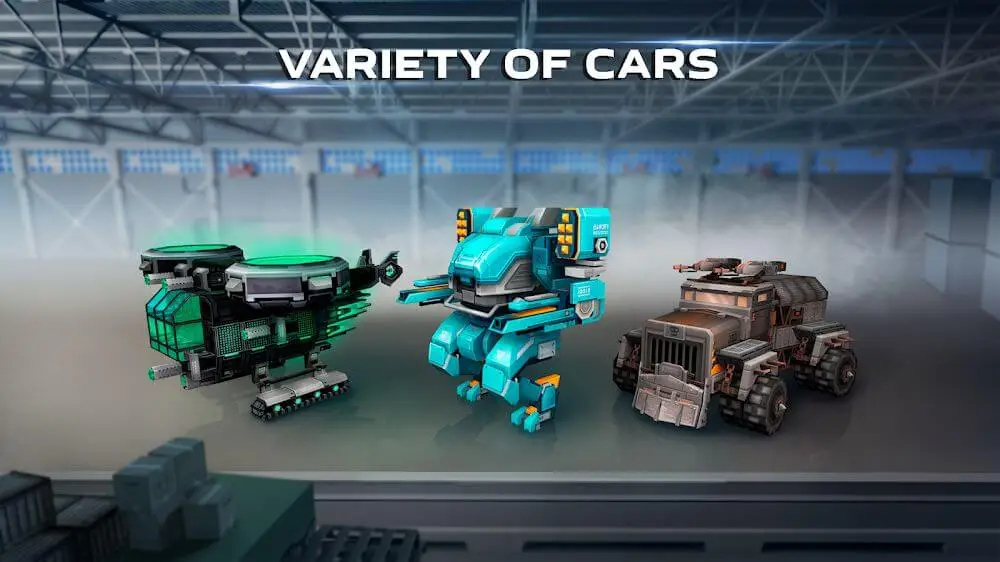 Screenshot of the Blocky Cars Online game