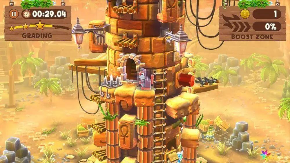 Screenshot of the Blocky Castle 2: Multiplayer game