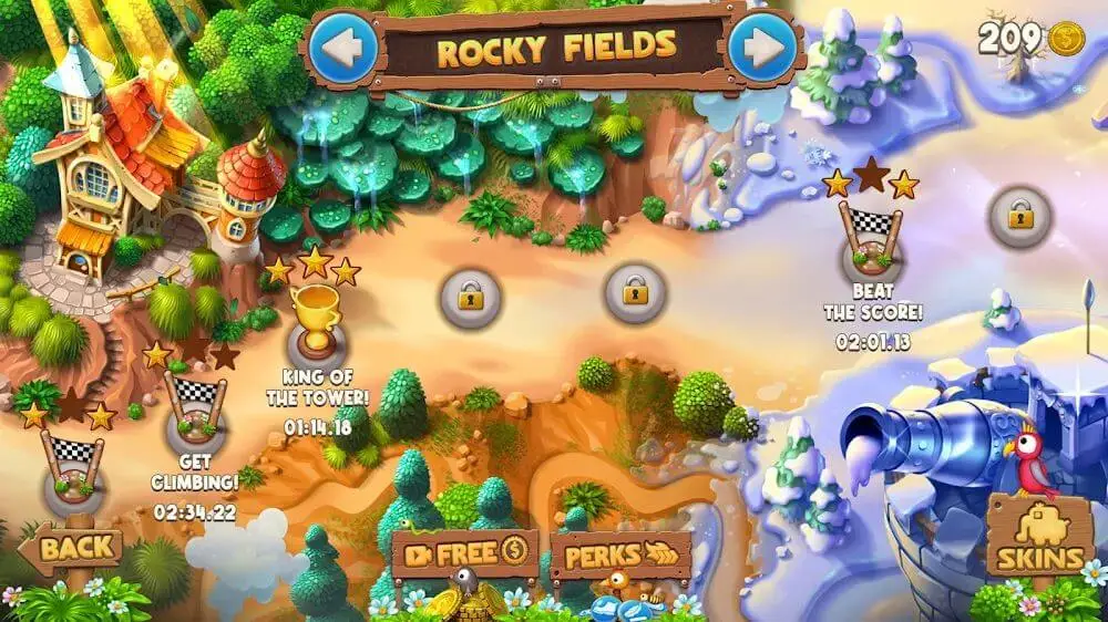 Screenshot of the Blocky Castle 2: Multiplayer game
