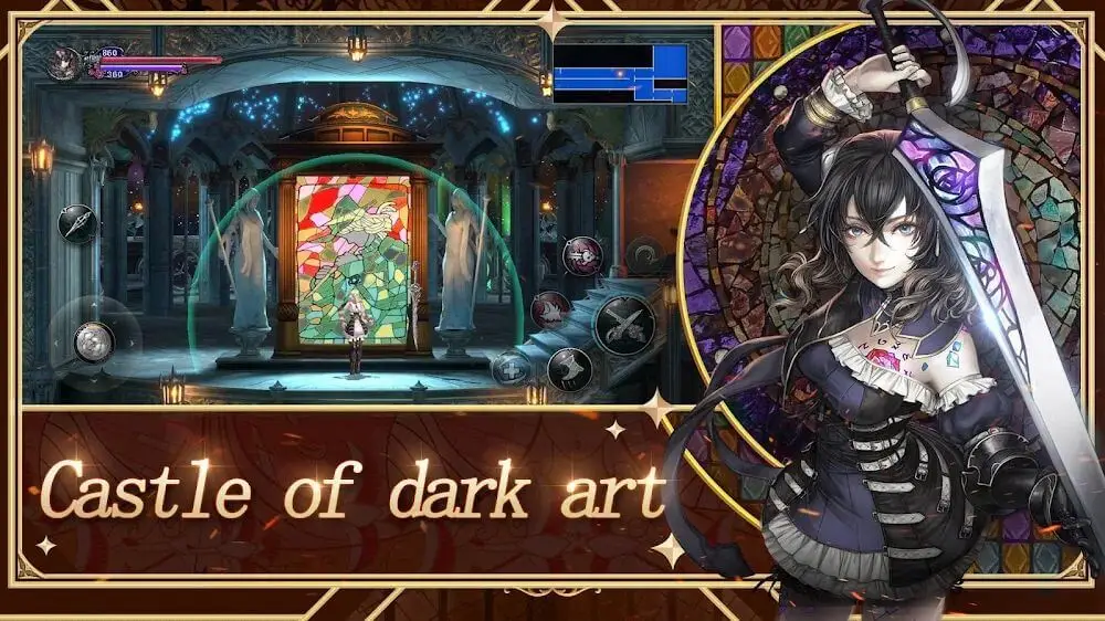 Screenshot of the Bloodstained: Ritual of the Night game