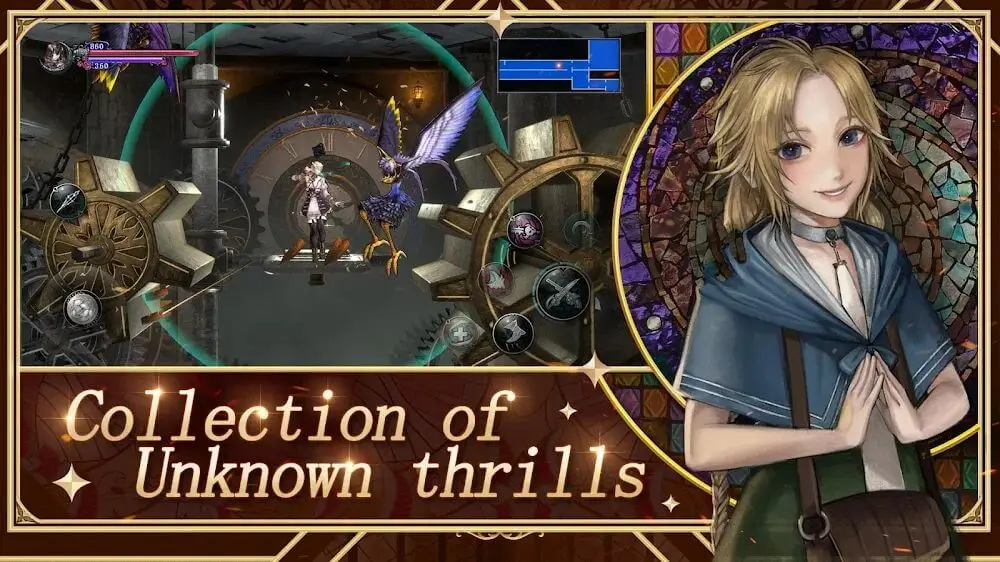 Screenshot of the Bloodstained: Ritual of the Night game