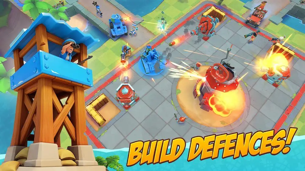 Screenshot of the Boom Beach: Frontlines game