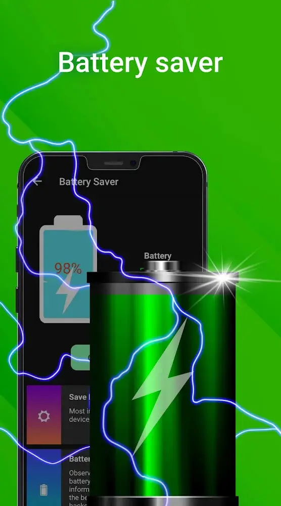 Screenshot of the Booster Cleaner app