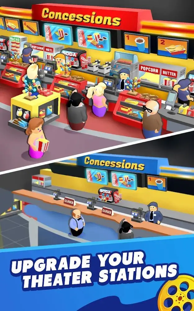 Screenshot of the Box Office Tycoon app