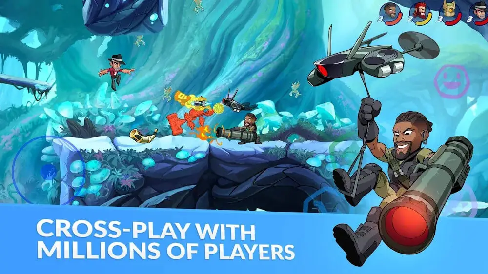 Screenshot of the Brawlhalla game