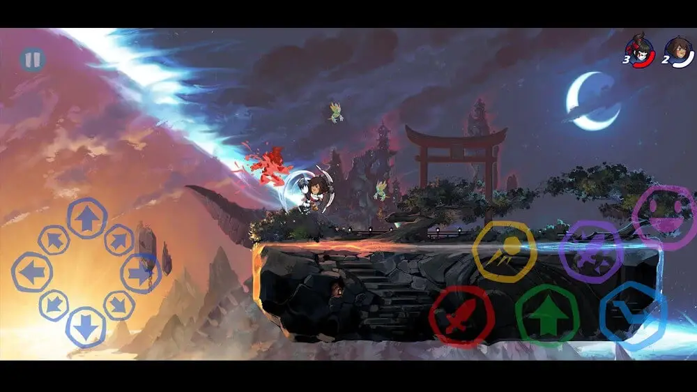 Screenshot of the Brawlhalla game