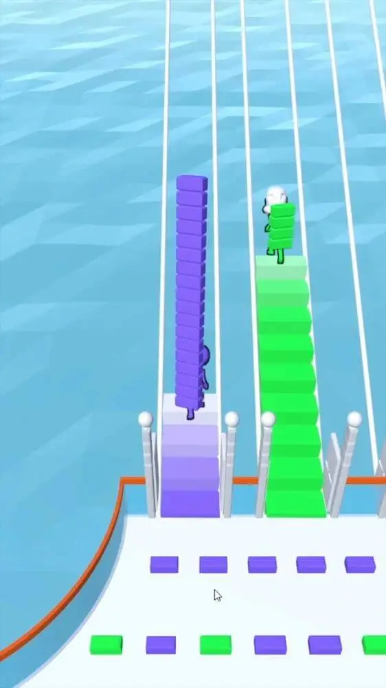 Screenshot of the Bridge Race app