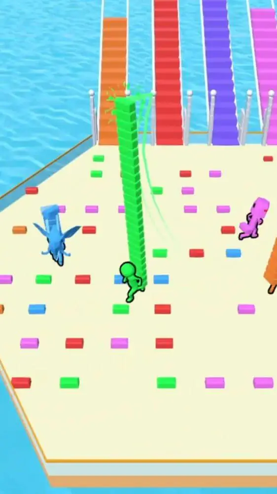 Screenshot of the Bridge Race app