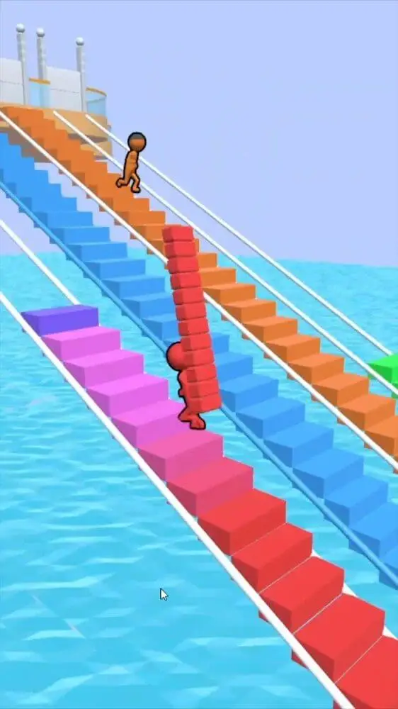 Screenshot of the Bridge Race app
